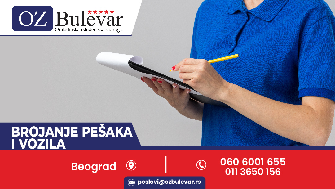 Brojanje pešaka i vozila