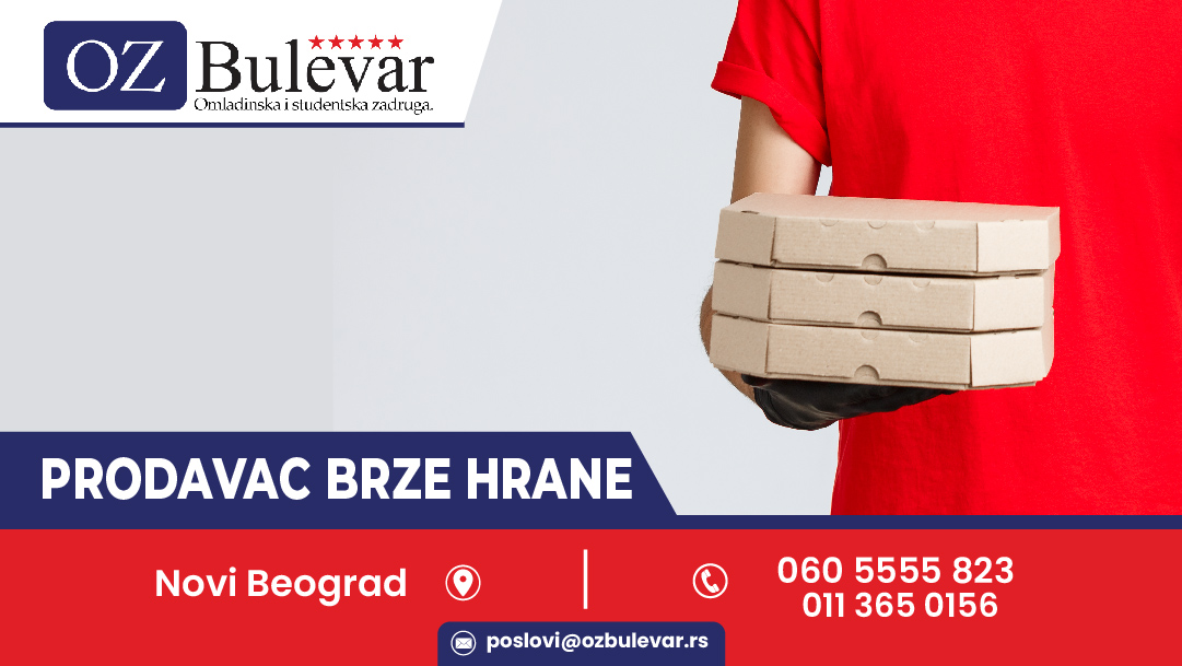 Prodavac brze hrane
