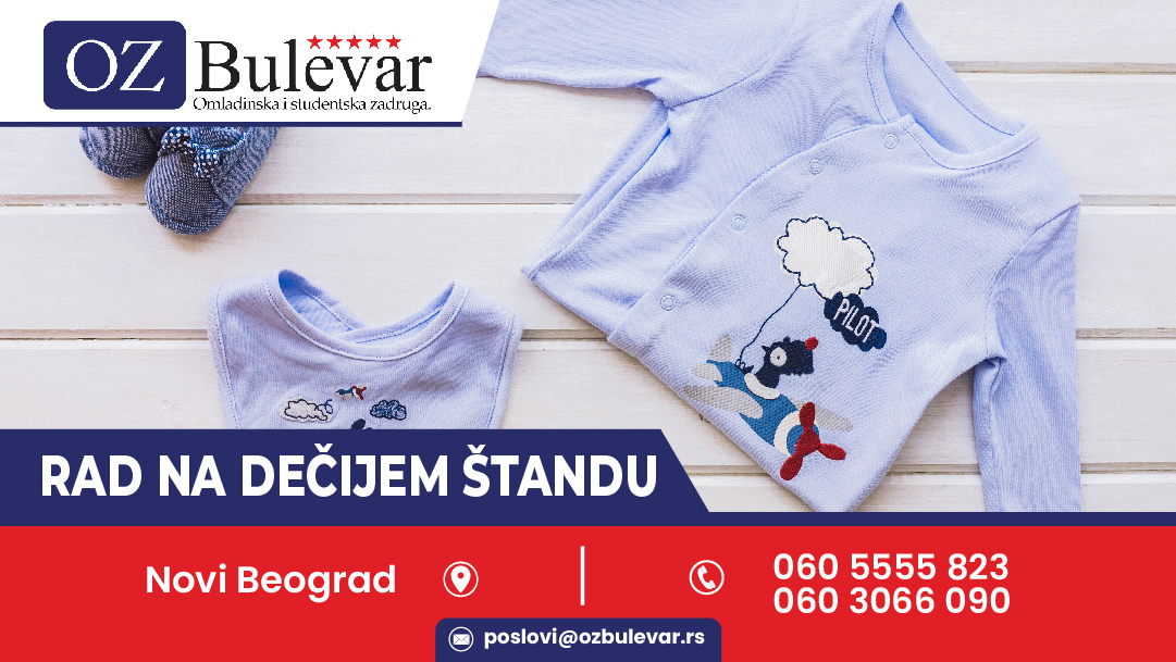 Rad na dečijem štandu 
