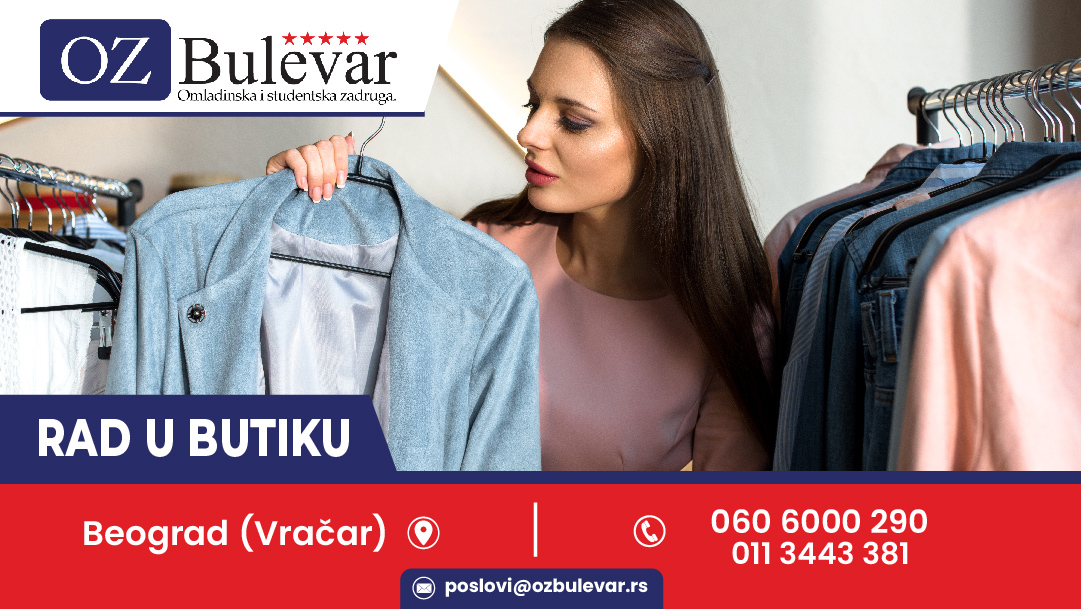 Rad u butiku