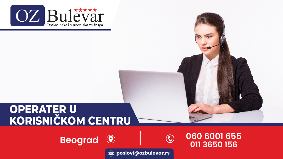 Operater u korisničkom centru