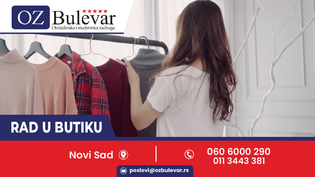 Rad u butiku