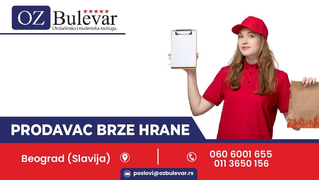 Prodavac brze hrane