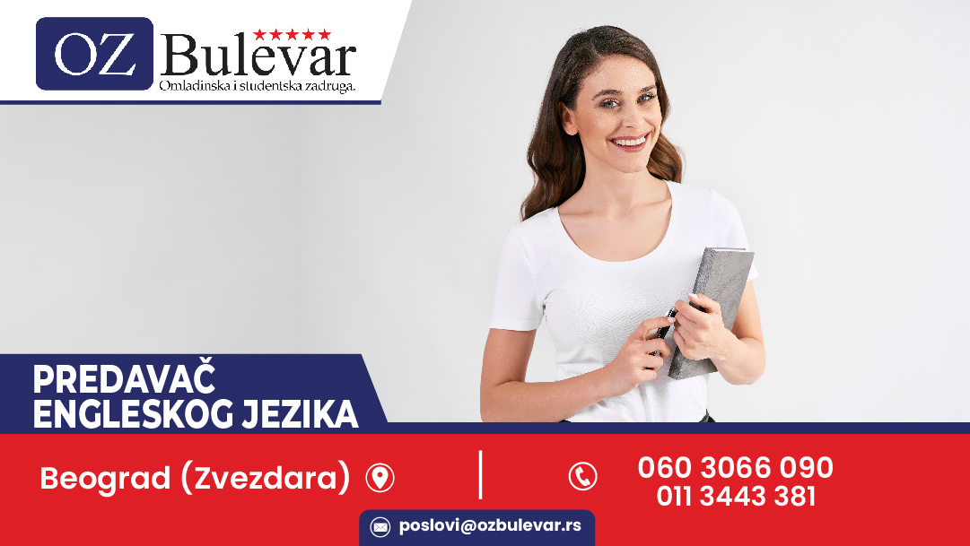 Predavač engleskog jezika