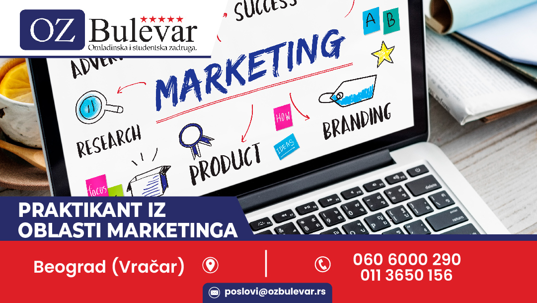 Praktikant iz oblasti marketinga