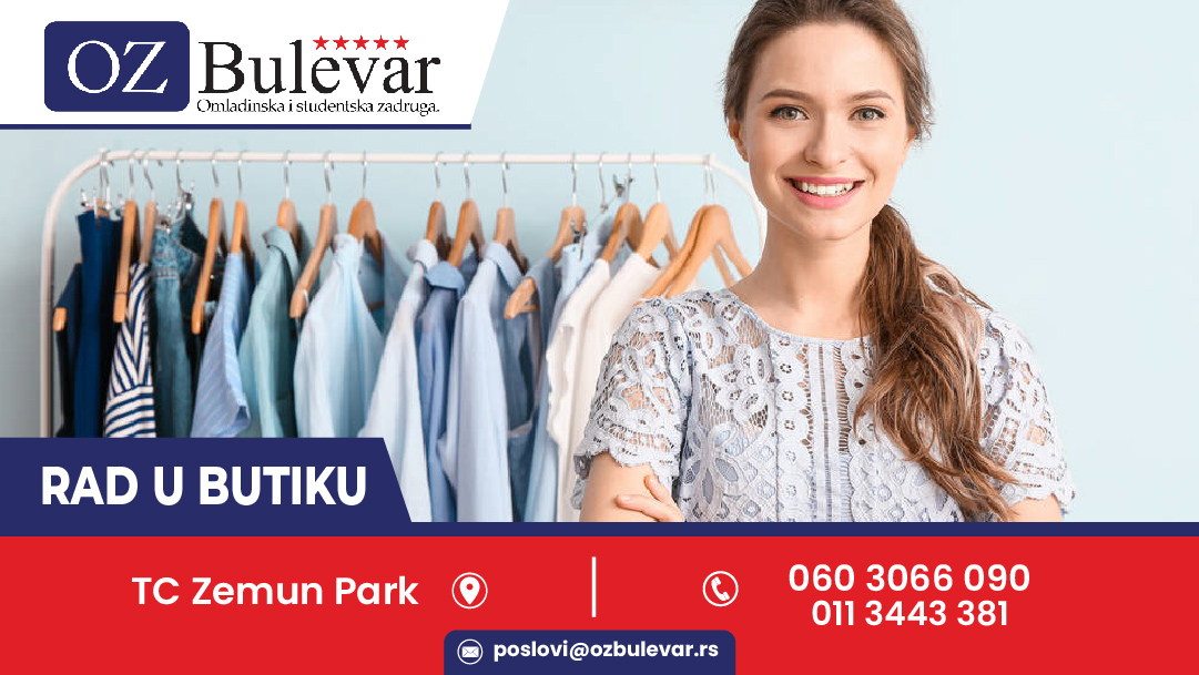 Rad u butiku
