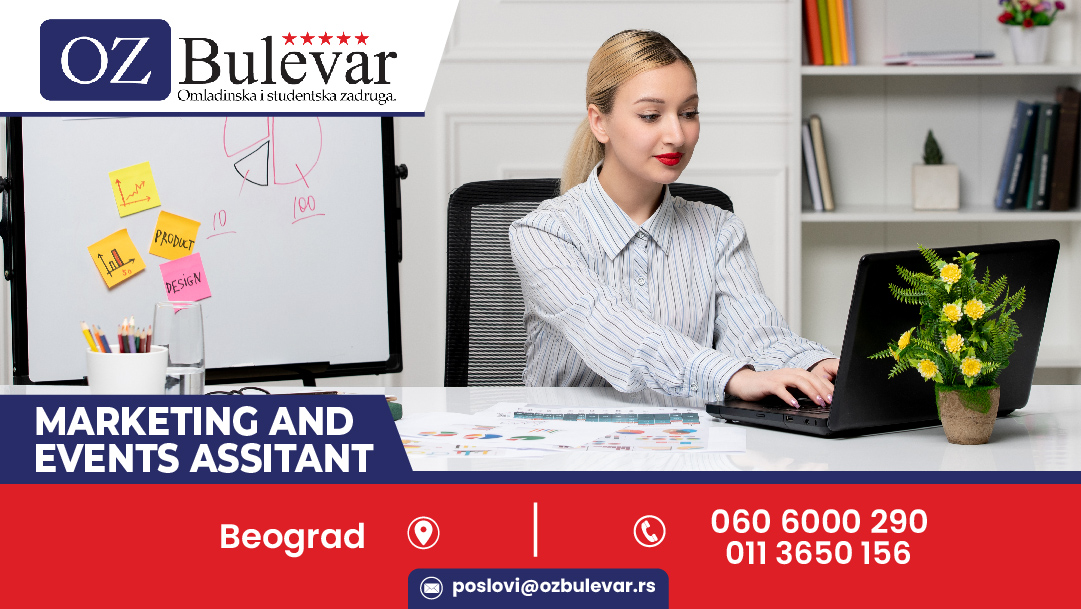 Marketing and events assistant