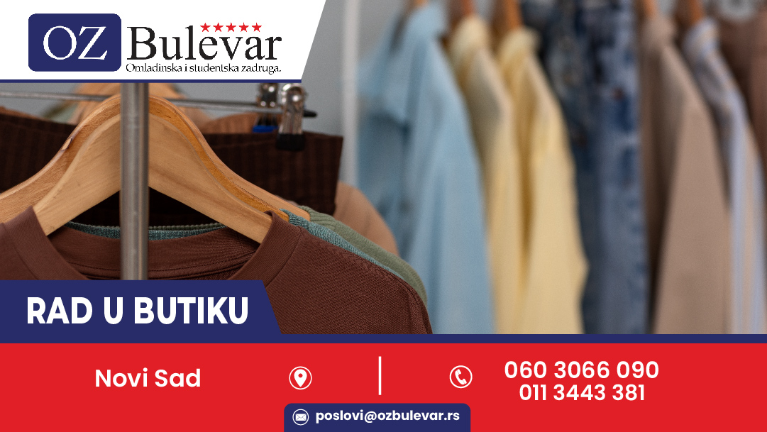 Rad u butiku