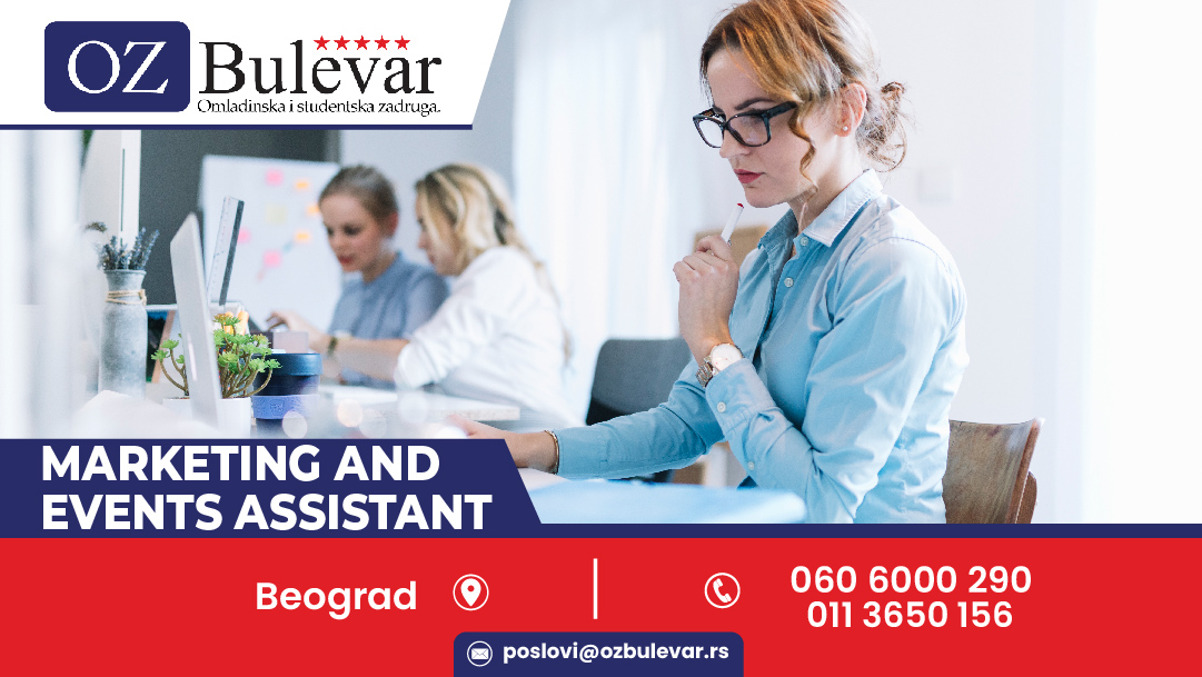 Marketing and Events Assistant