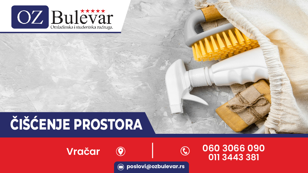 Radnik za čiščenje prostora 