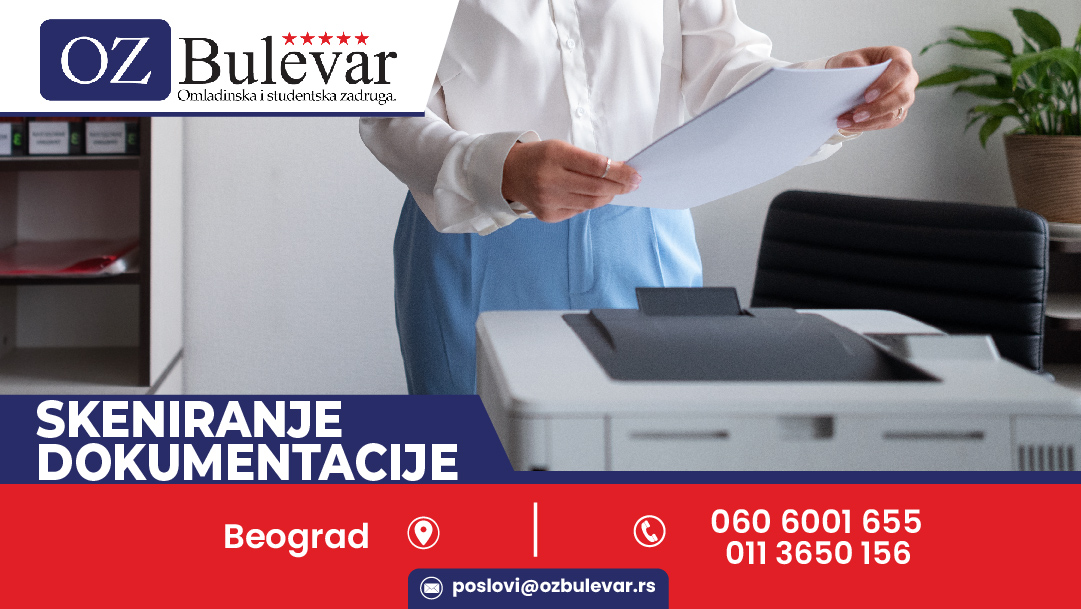 Skeniranje dokumentacije 