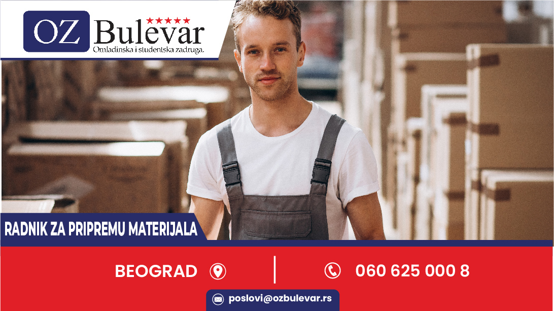 Radnik za pripremu materijala