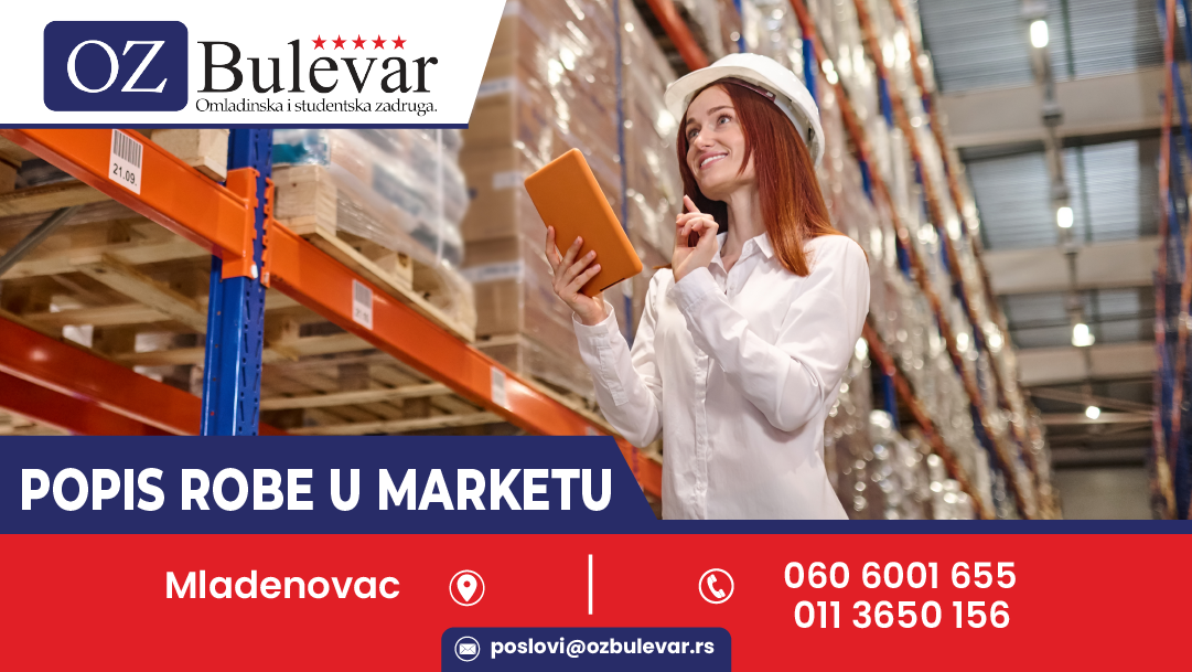 Popis robe u marketu