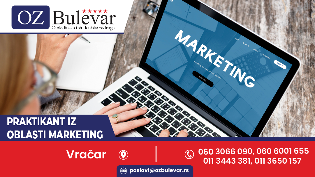 Praktikant iz oblasti marketing