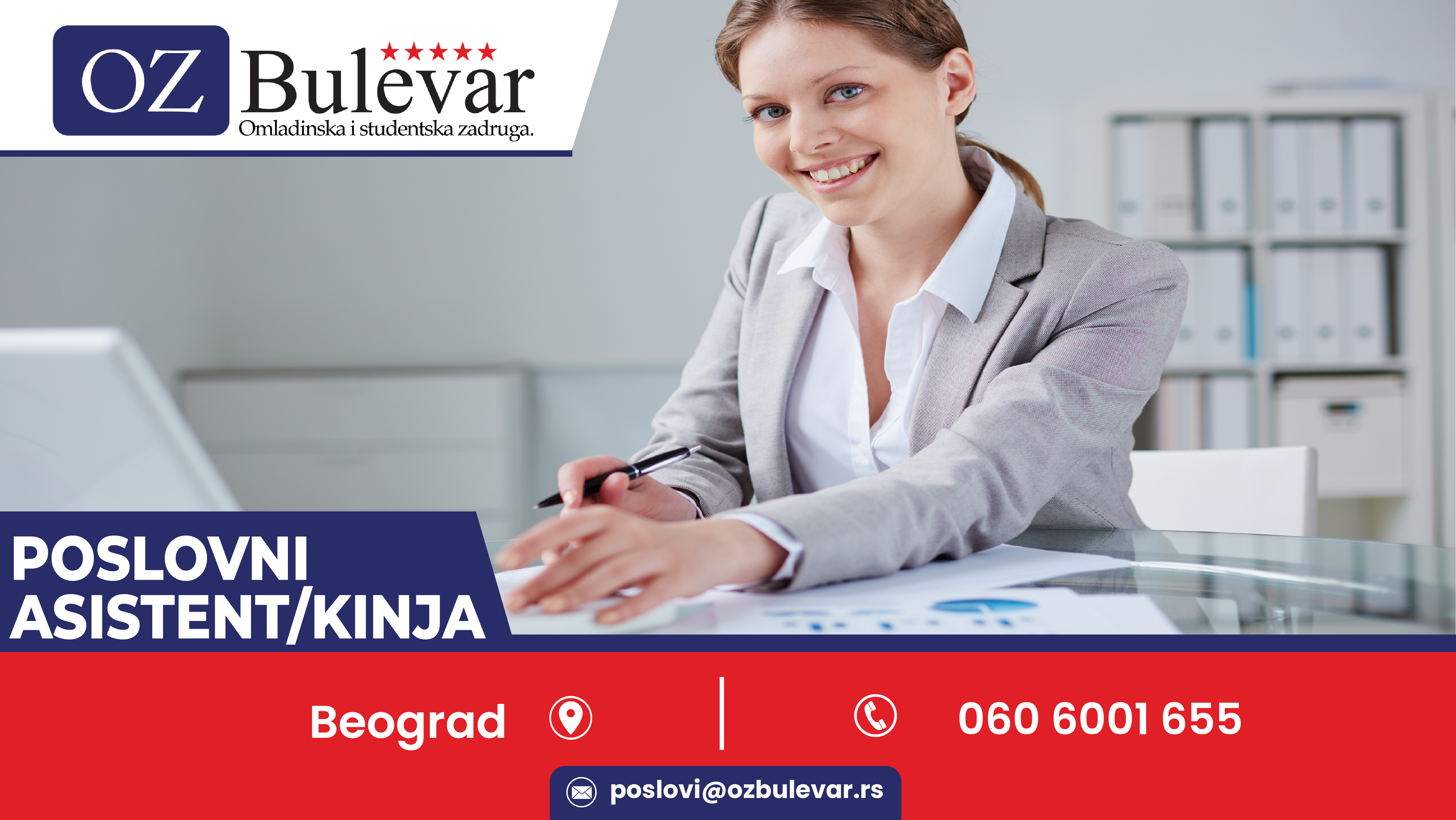 Poslovni asistent / asistentkinja