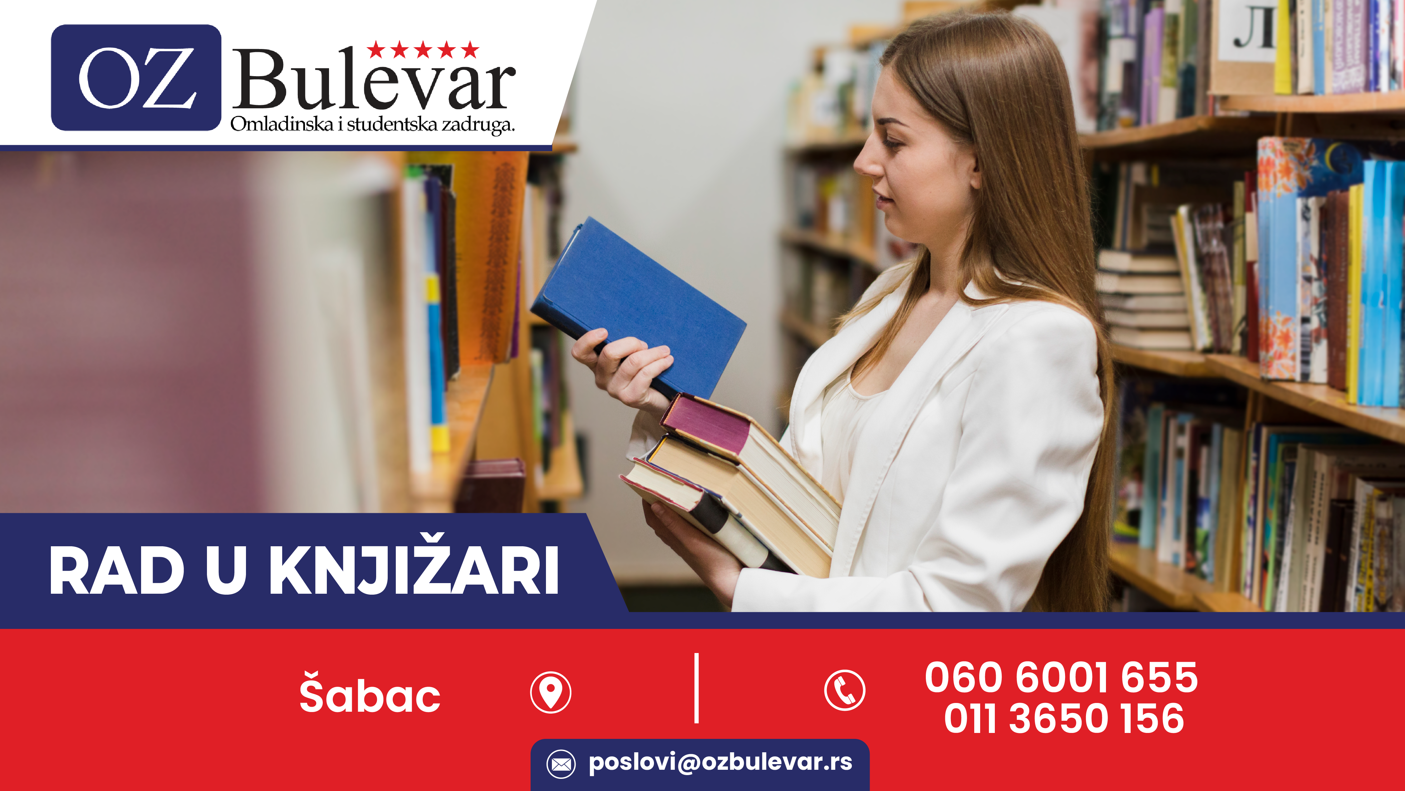 Rad u knjižari
