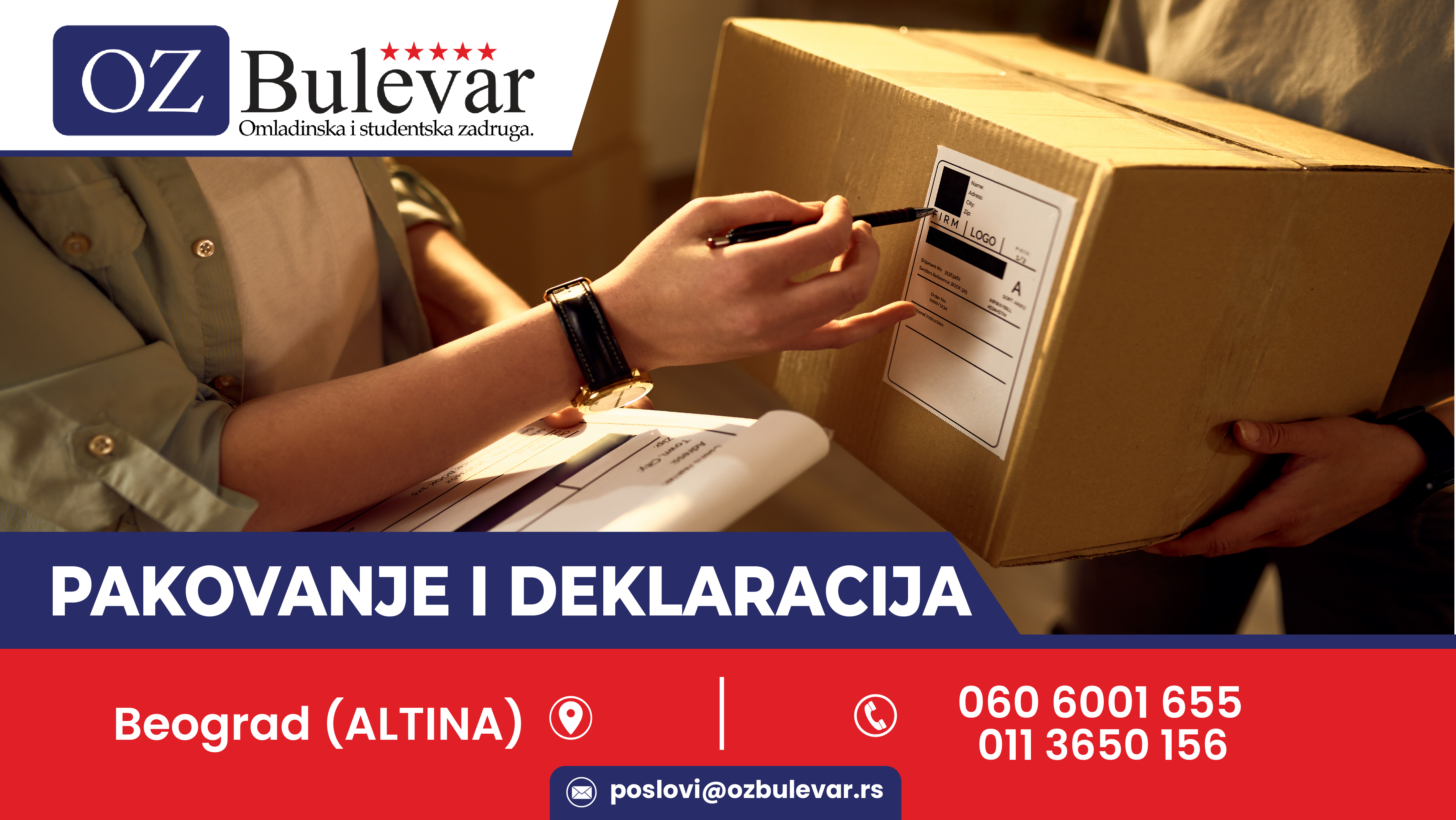 Pakovanje i deklarisanje robe