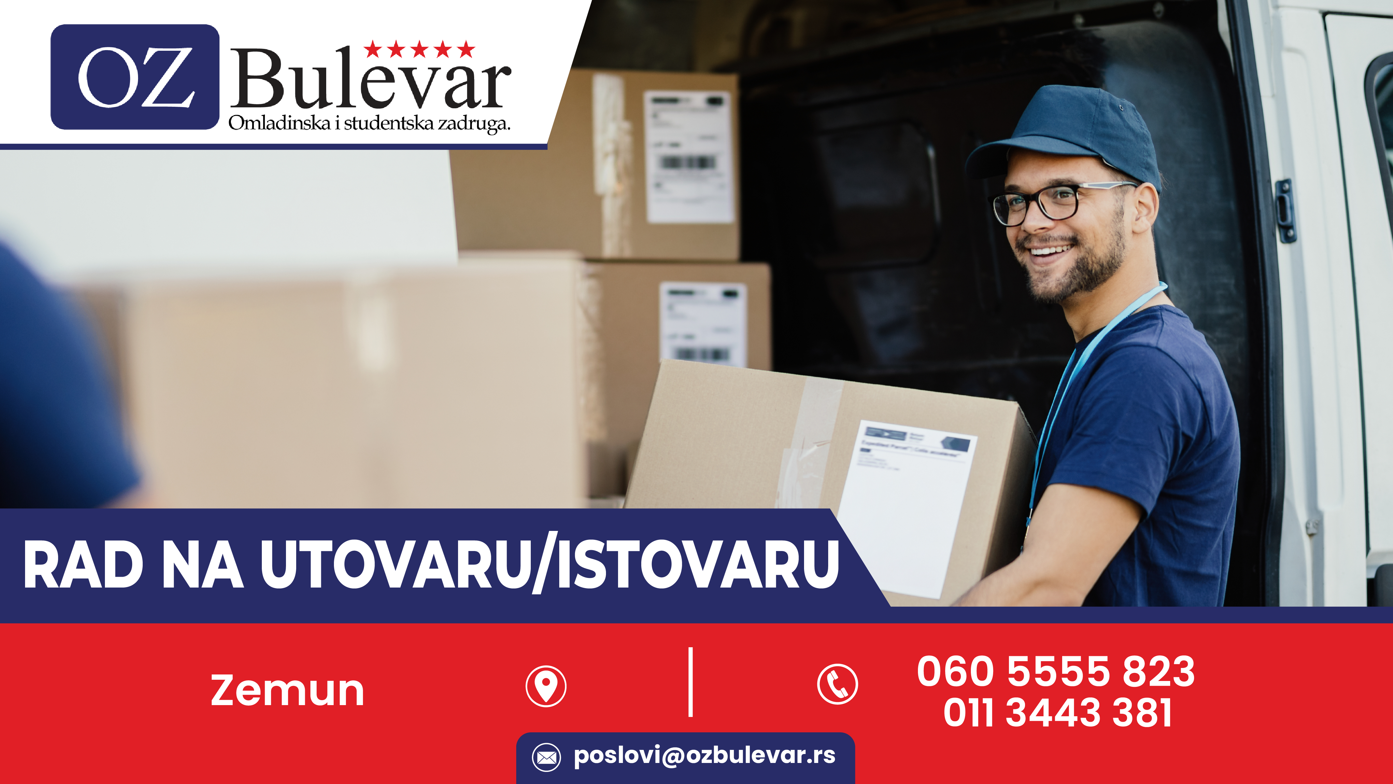 Radnik na utovaru / istovaru