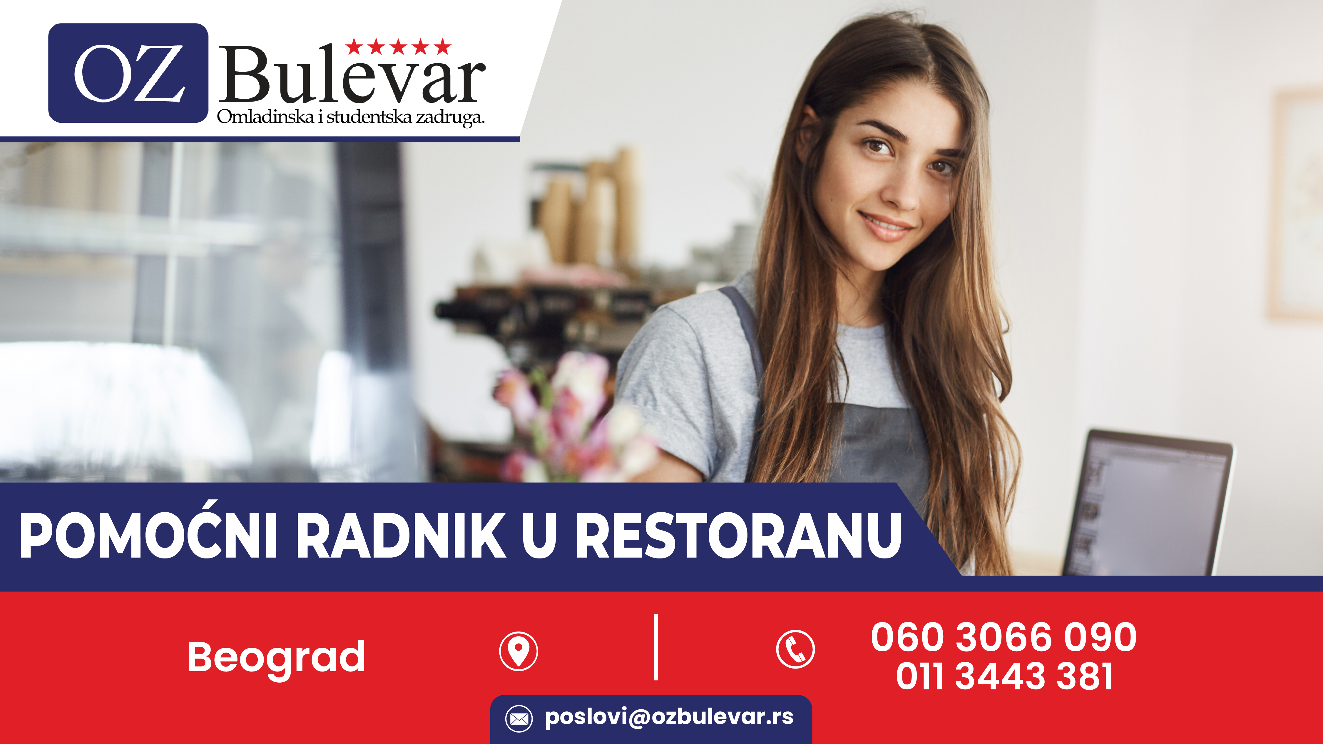 Pomoćni radnik u restoranu