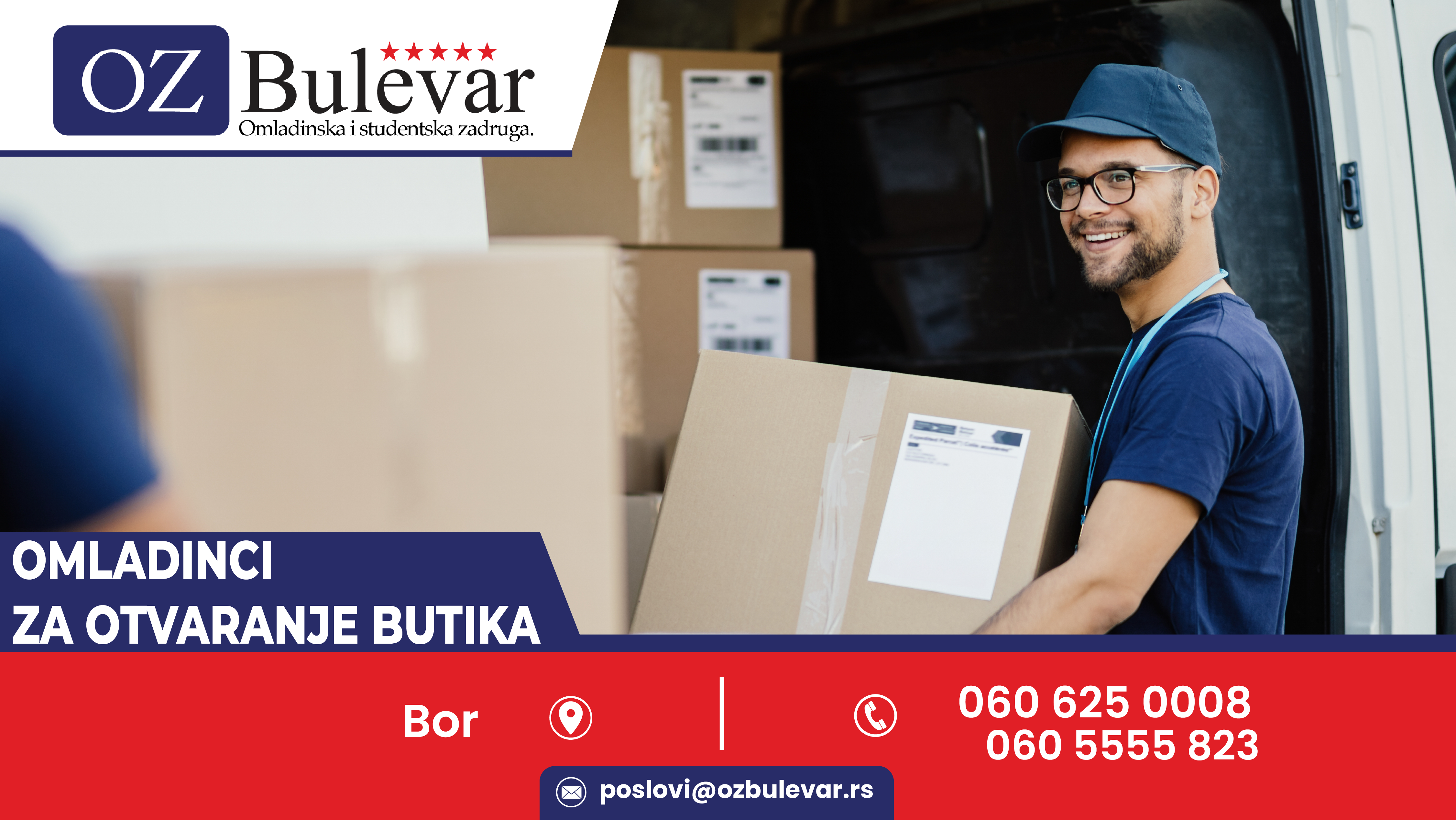 Omladinci za otvaranje butika