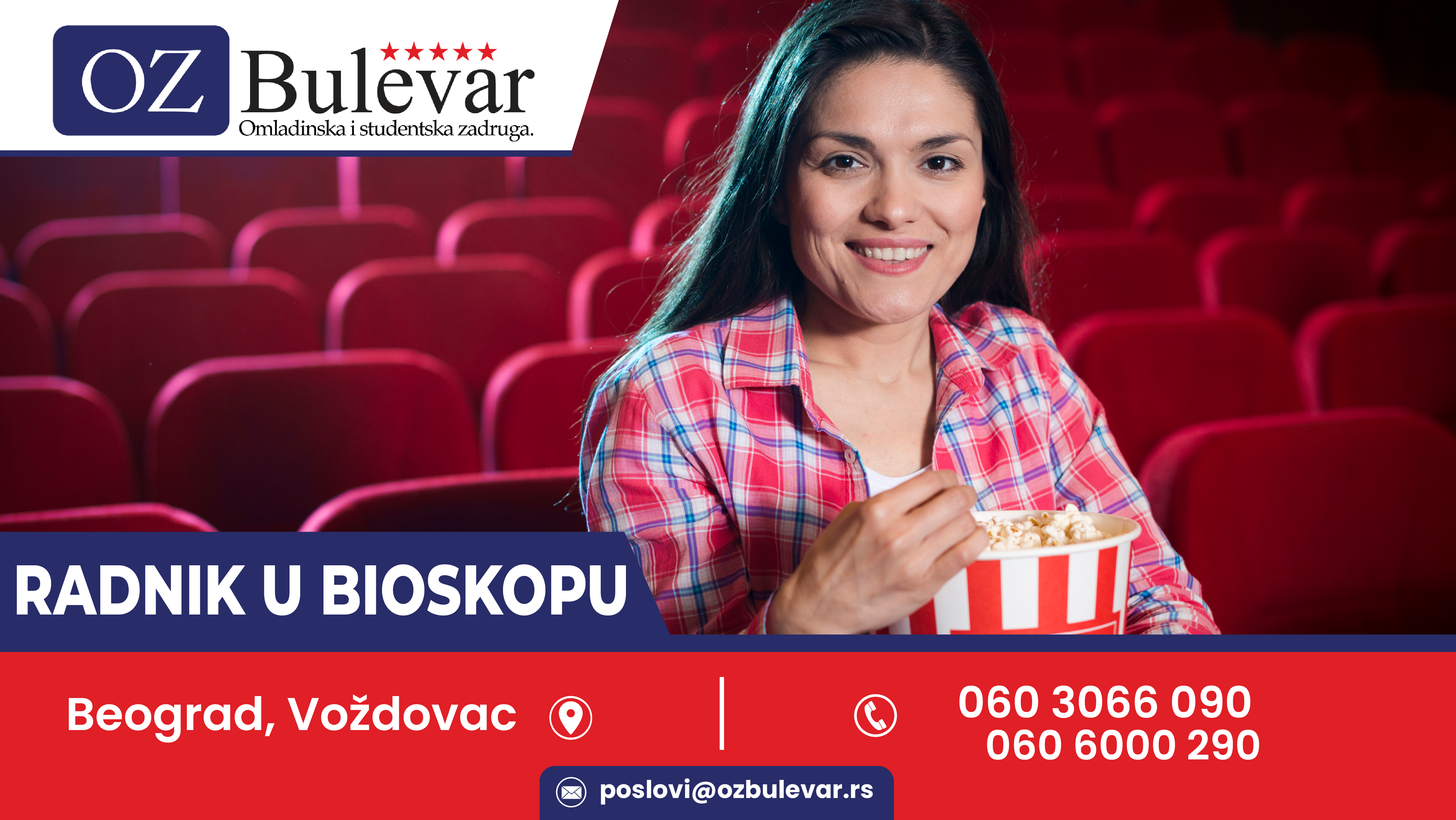 Radnik u bioskopu