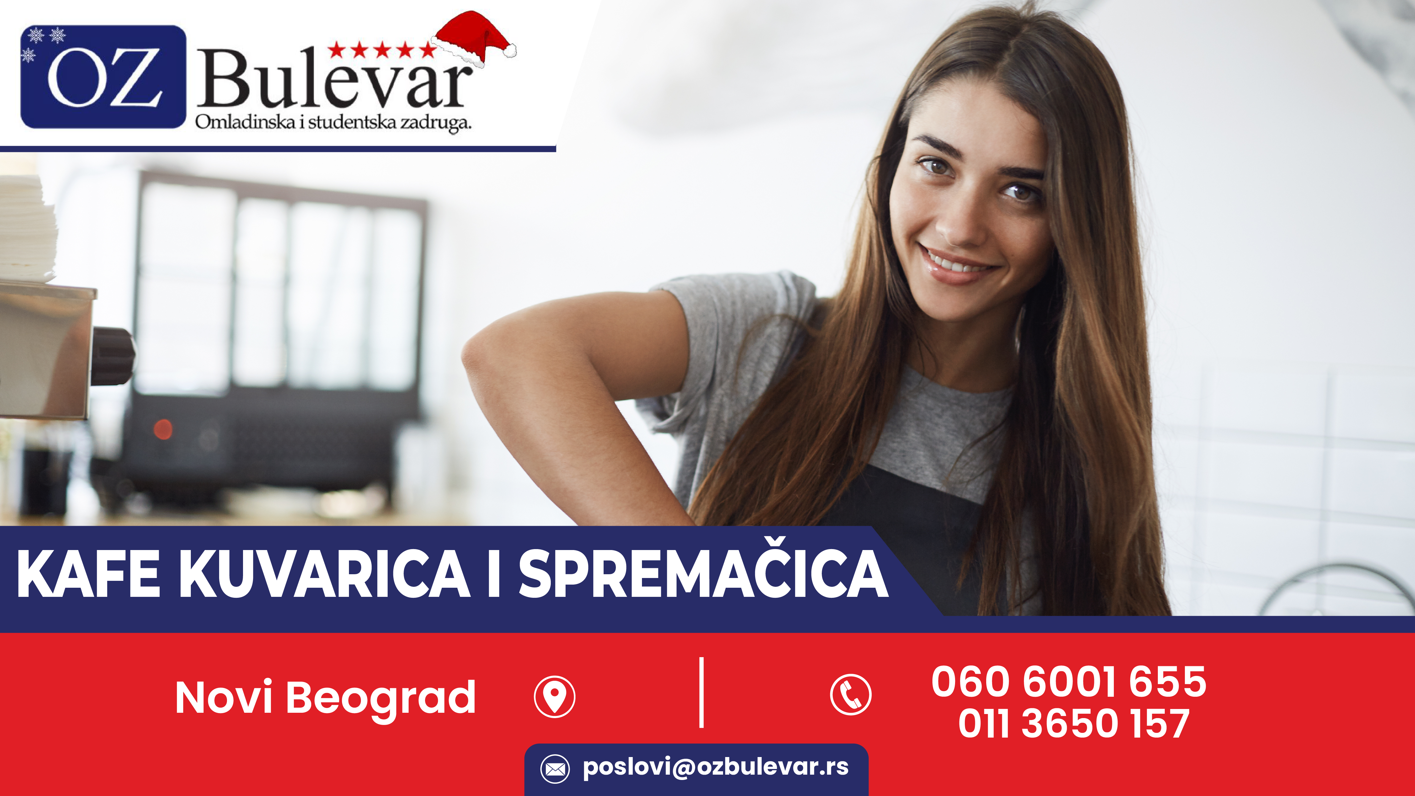 Kafe kuvarica i spremačica