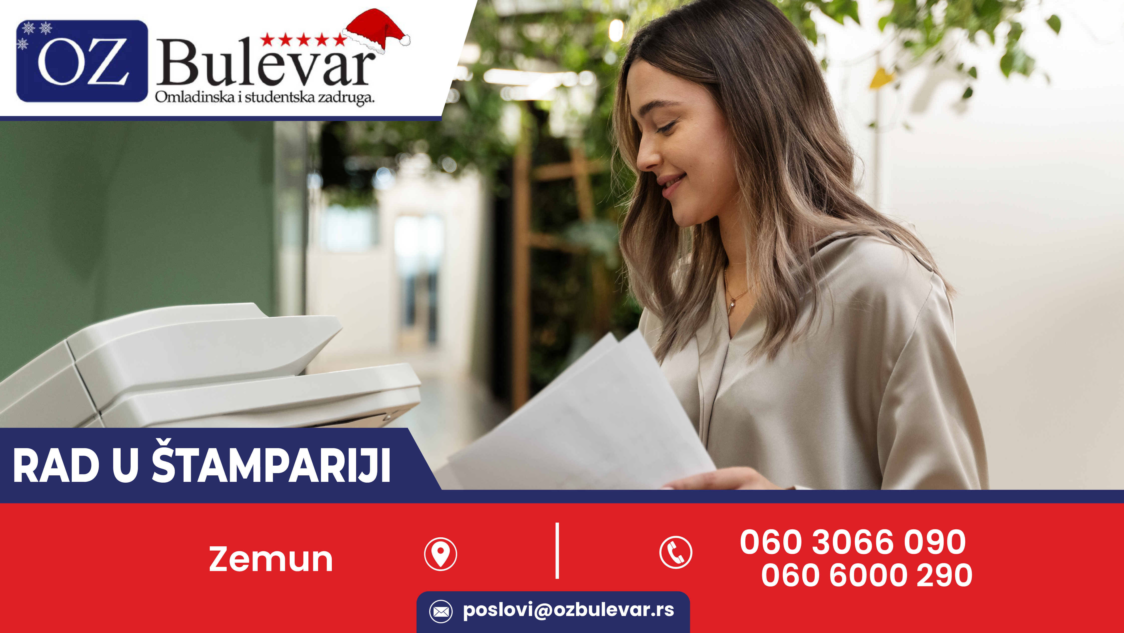 Radnik u štampariji