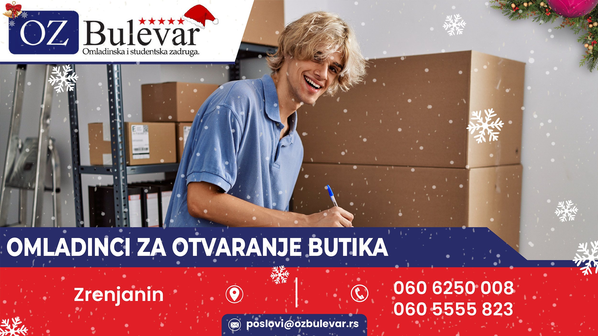 Omladinci za otvaranje butika