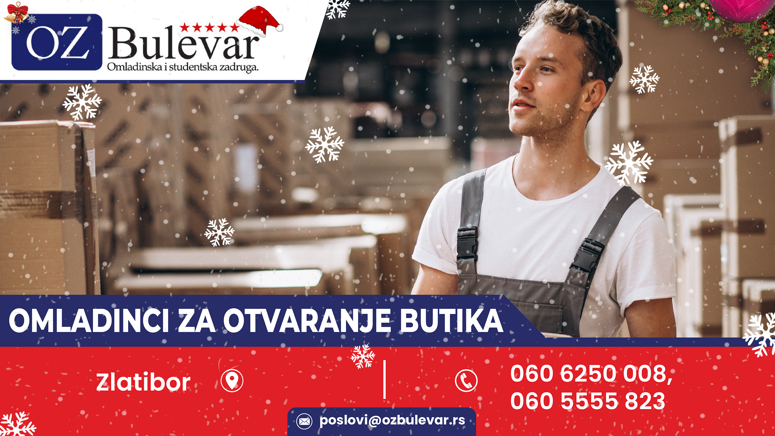 Omladinci za otvaranje butika