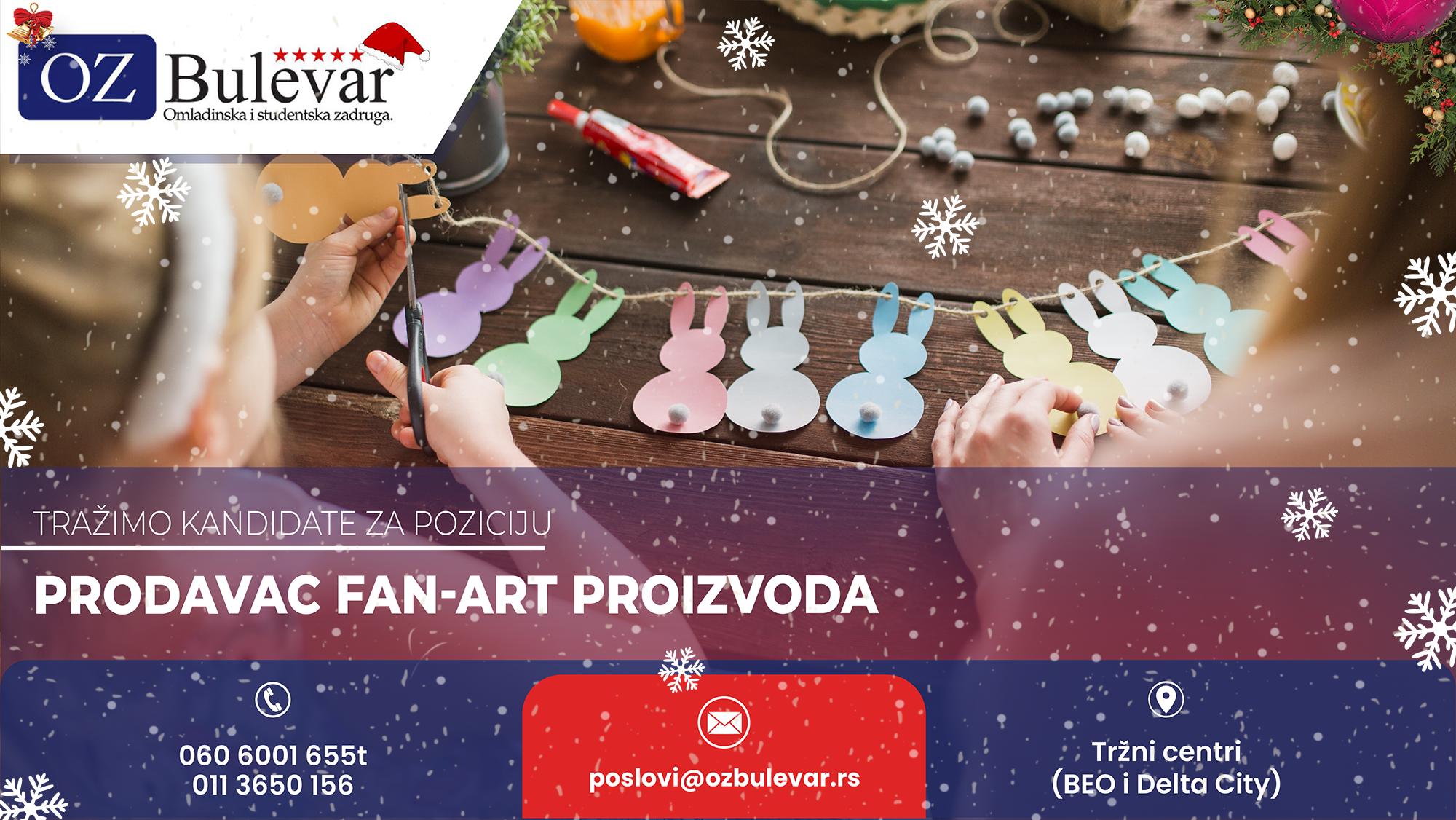Prodavac hobi-art proizvoda