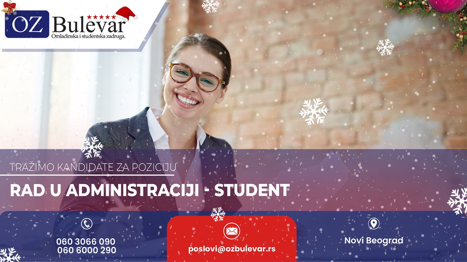 Rad u administraciji - student