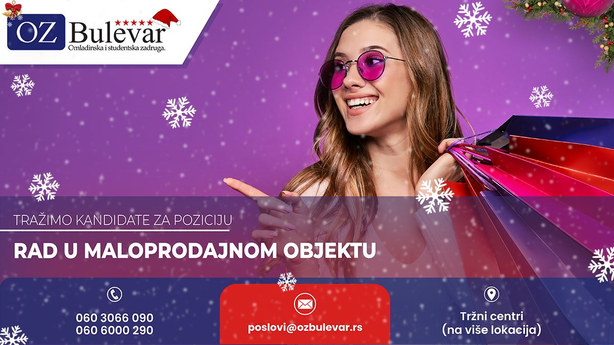 Rad u maloprodajnom objektu