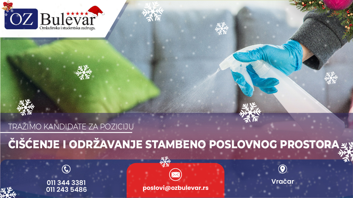 Čišćenje i održavanje stambeno poslovnog prostora