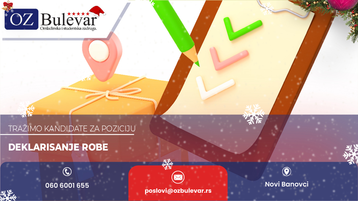 Deklarisanje robe - omladinci