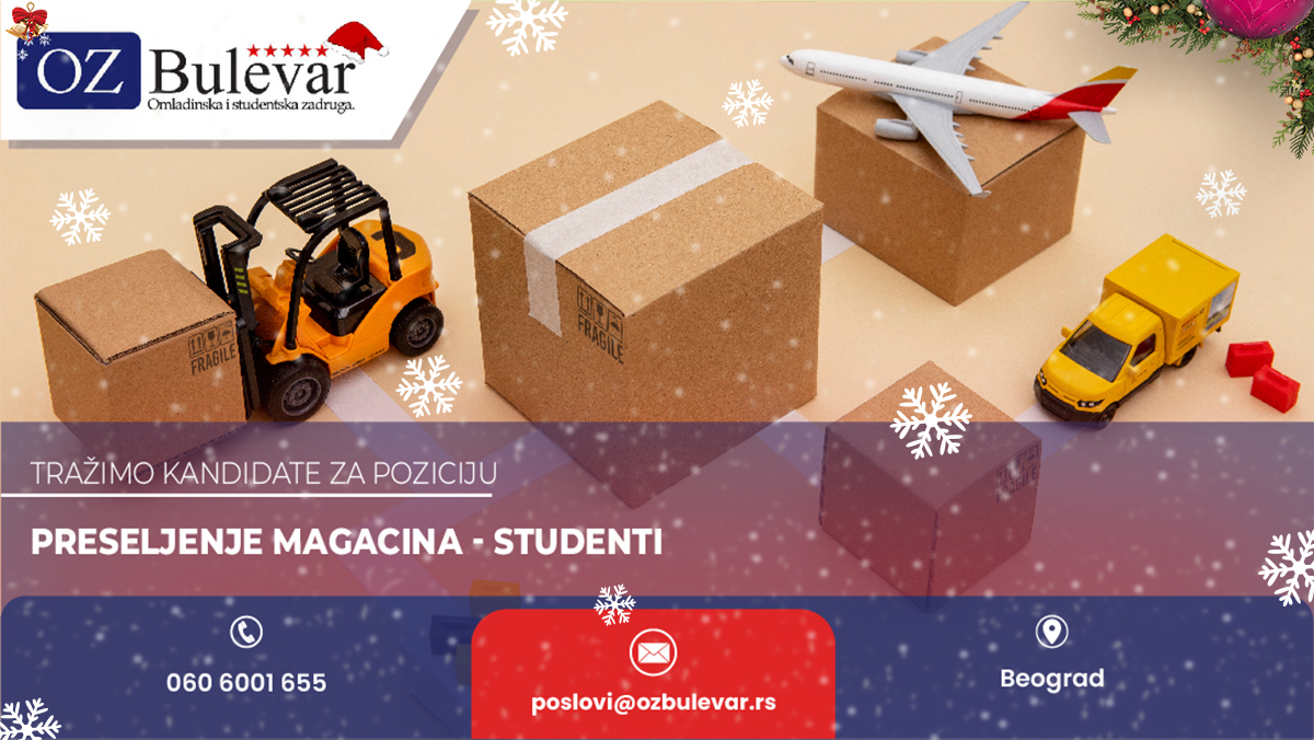 Preseljenje magacina - studenti