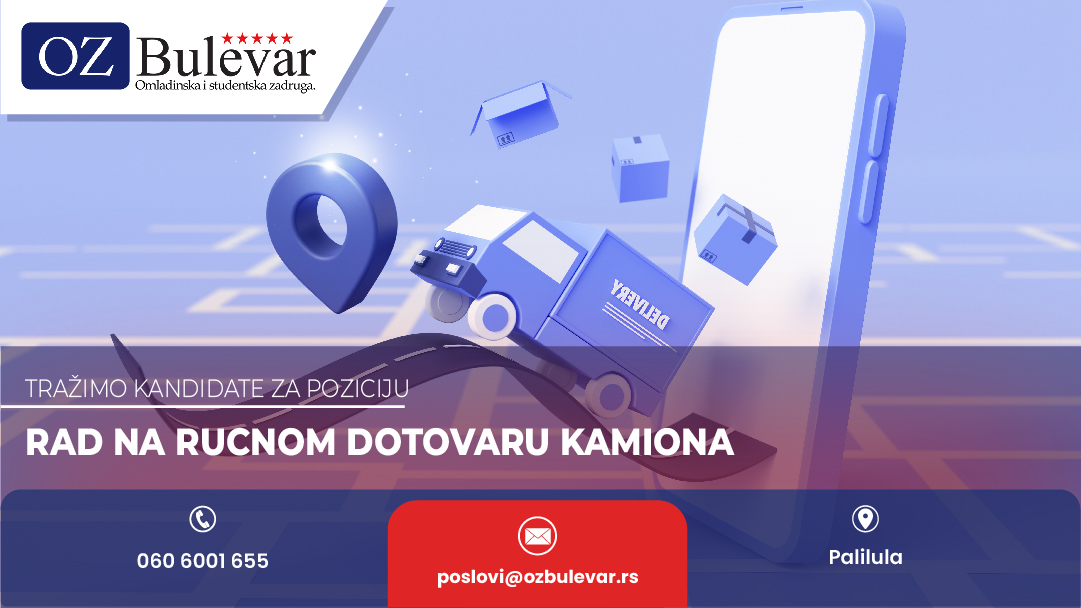 Rad na ručnom dotovaru kamiona