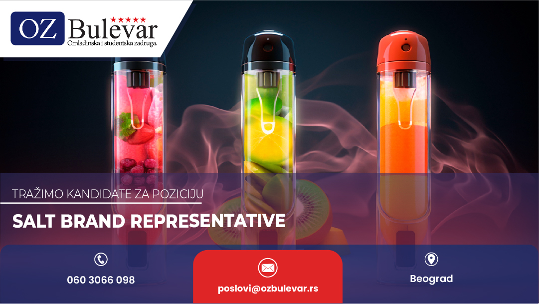 Salt brand representative 