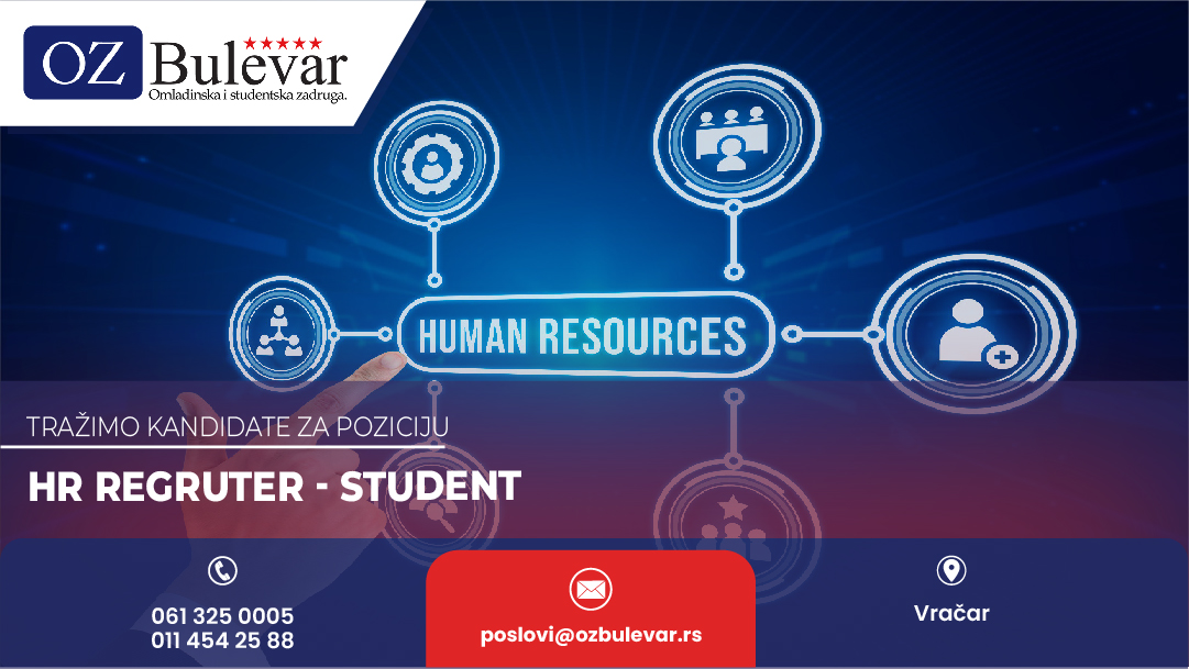 HR regruter - student