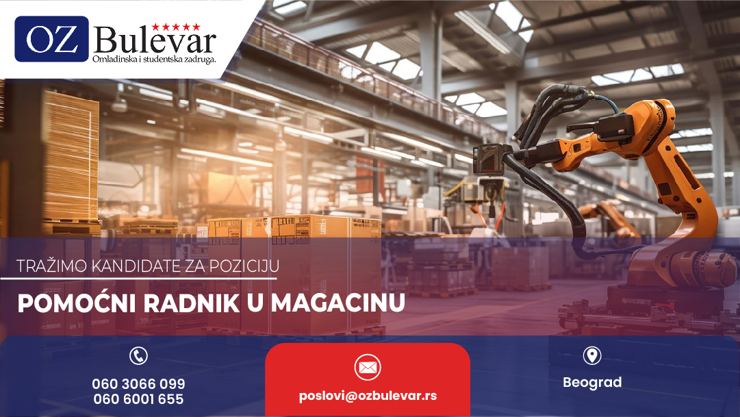 Pomoćni radnik u magacinu