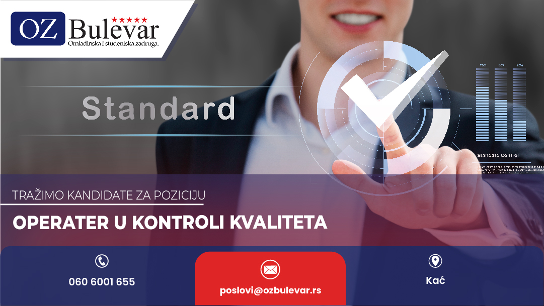 Operater u kontroli kvaliteta