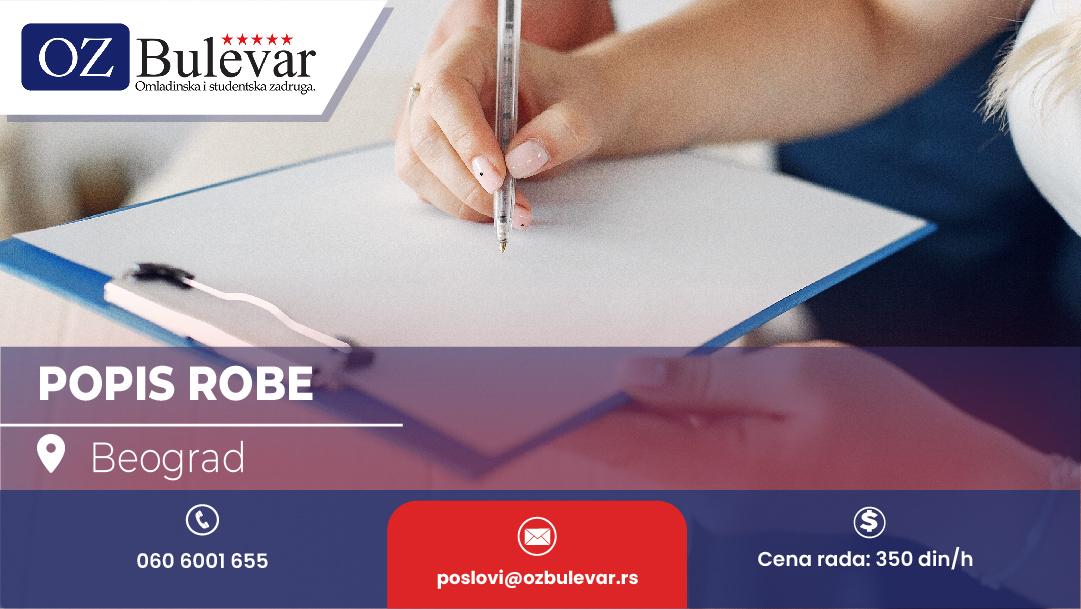 Popis robe