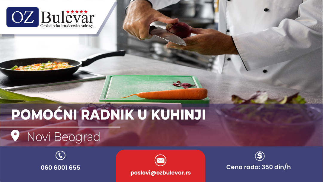 Pomoćni radnik u kuhinji