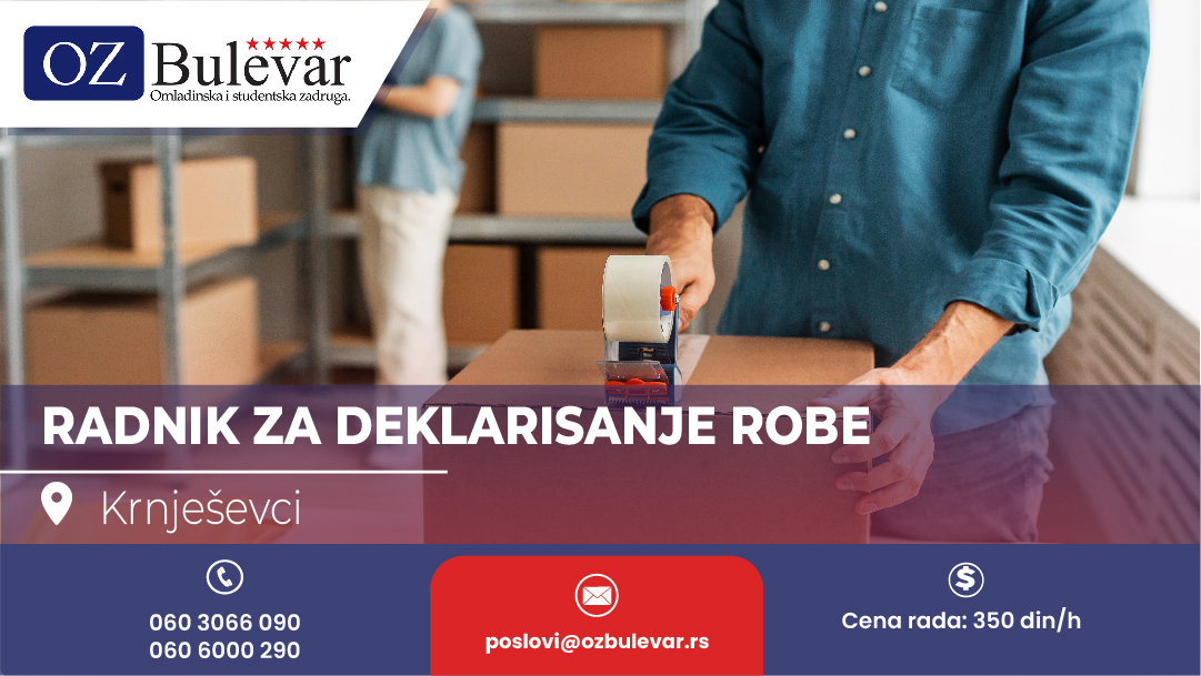 Radnik za deklarisanje robe