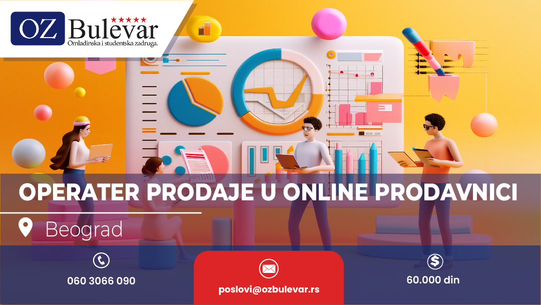 Operater prodaje u online prodavnici