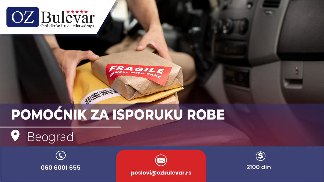 Pomocnik za isporuku robe