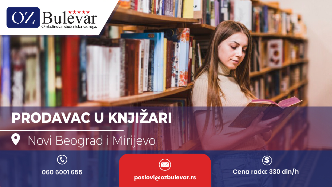 Prodavac u knjižari
