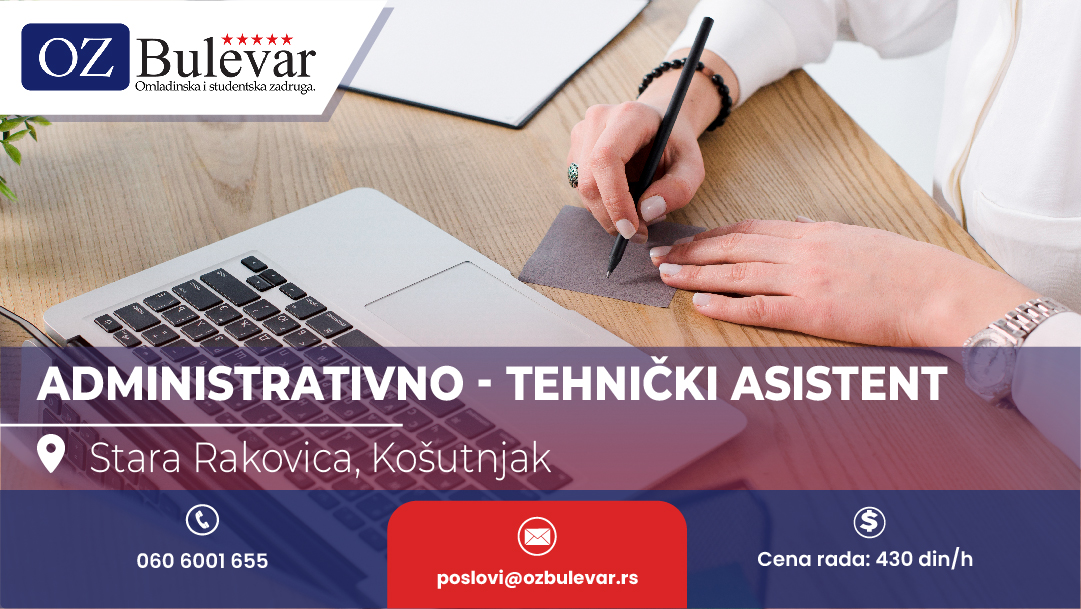 Administrativno - tehnički asistent