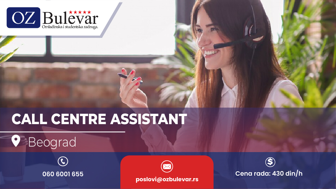 Call Centre Assistant