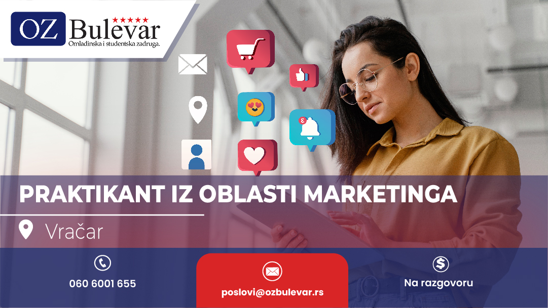 Praktikant iz oblasti marketinga