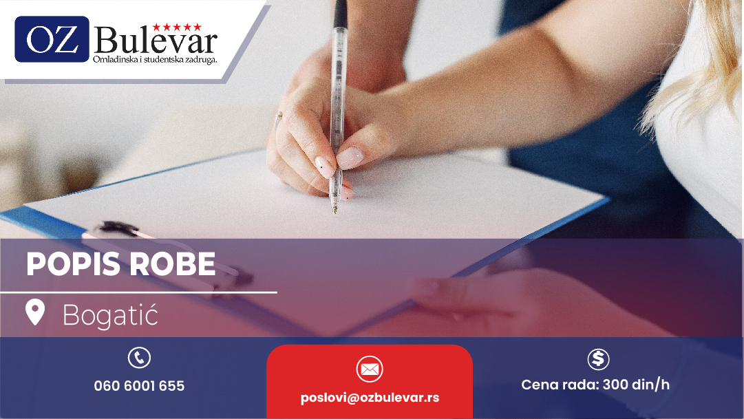 Popis robe